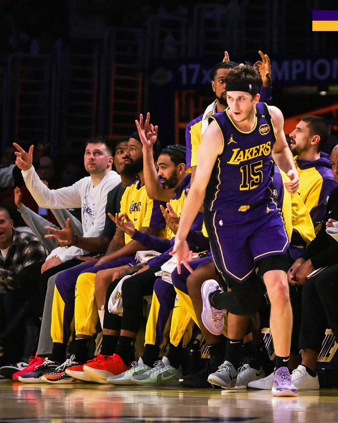 今晨体能课后，洛杉矶湖人造点机会备战NBA总决赛，管理层满意，年轻球员得到机会的简单介绍